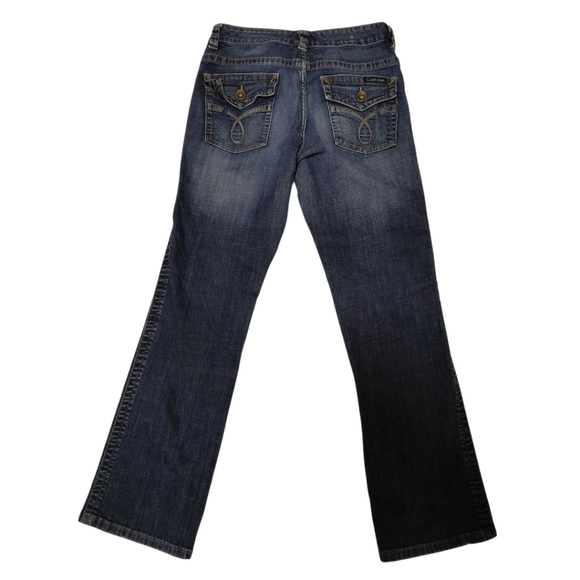 Calvin Klein Jeans Dark Blue Flare & Wide Leg - Picture 2 of 10